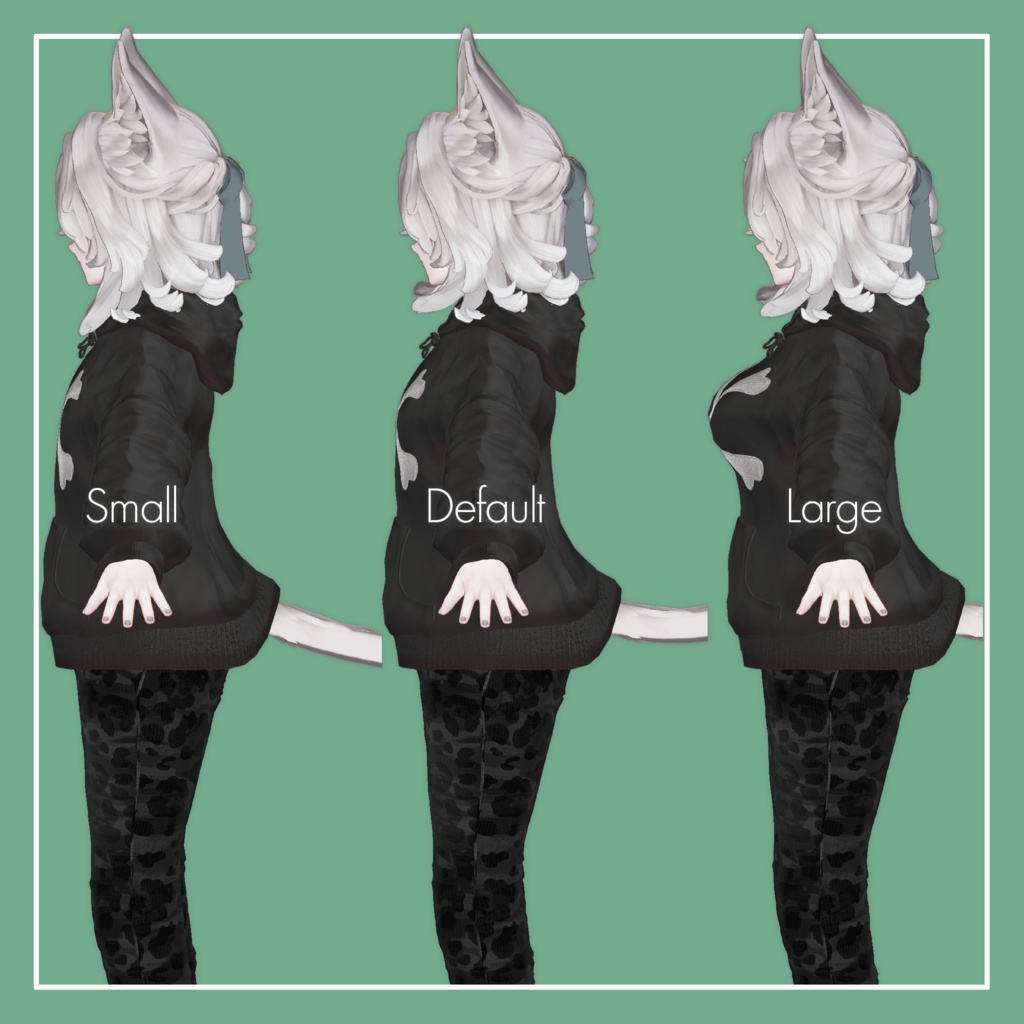 【VRChat】Marycia専用 Hoodie(MA対応)