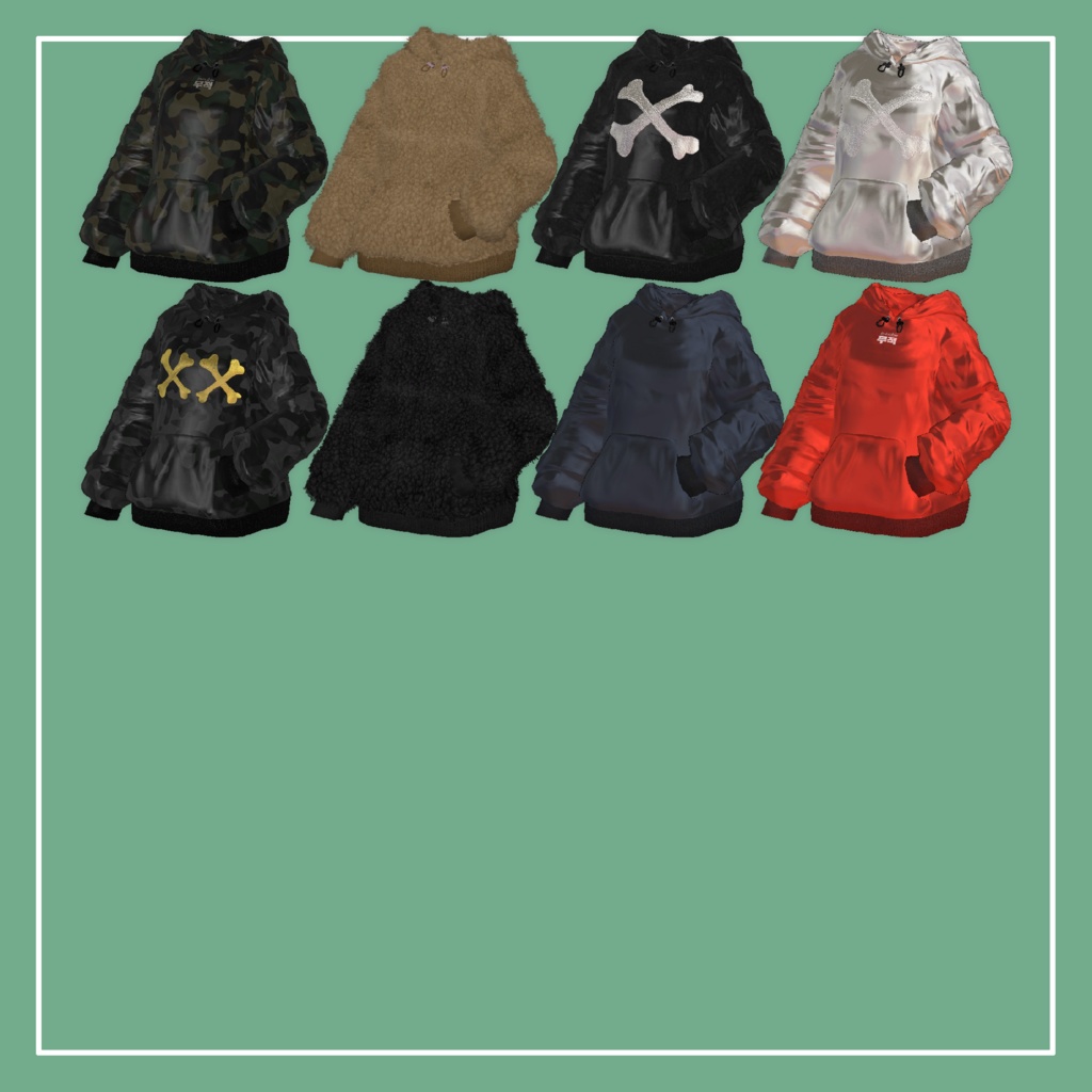 【VRChat】Marycia専用 Hoodie(MA対応)