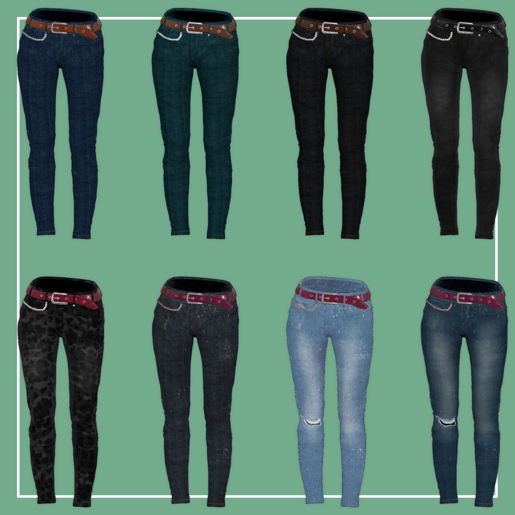 【VRChat】Marycia専用 Skinny(MA対応)