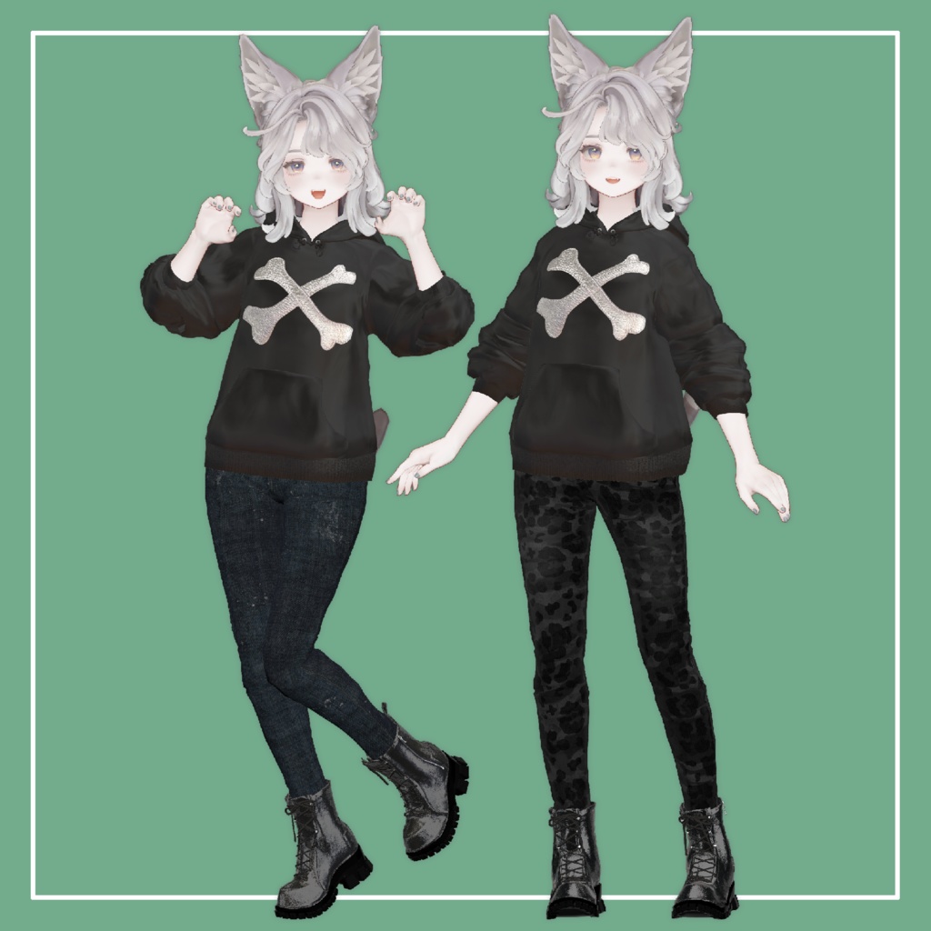 【VRChat】Marycia専用 Skinny(MA対応)