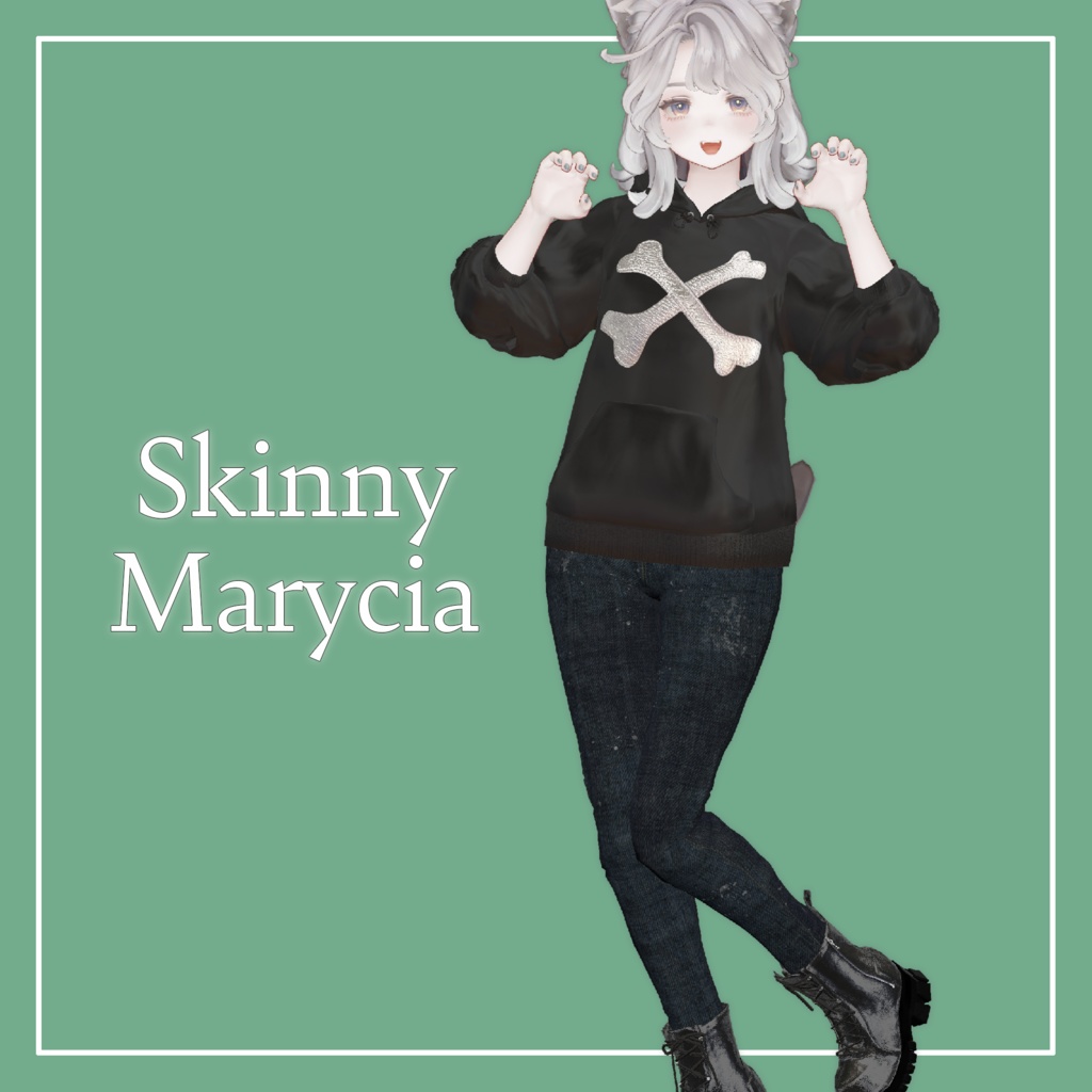 【VRChat】Marycia専用 Skinny（MA対応）