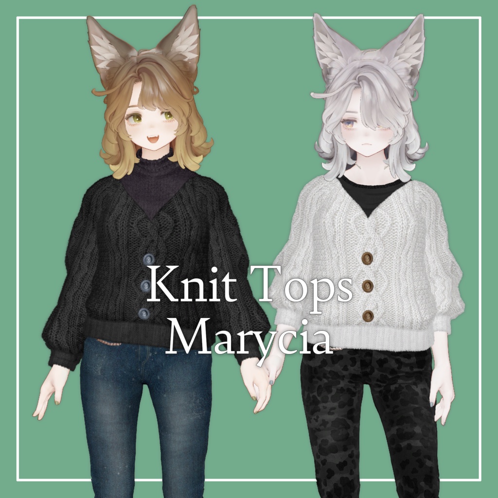 【VRChat】Marycia専用 Knit Tops（MA対応）