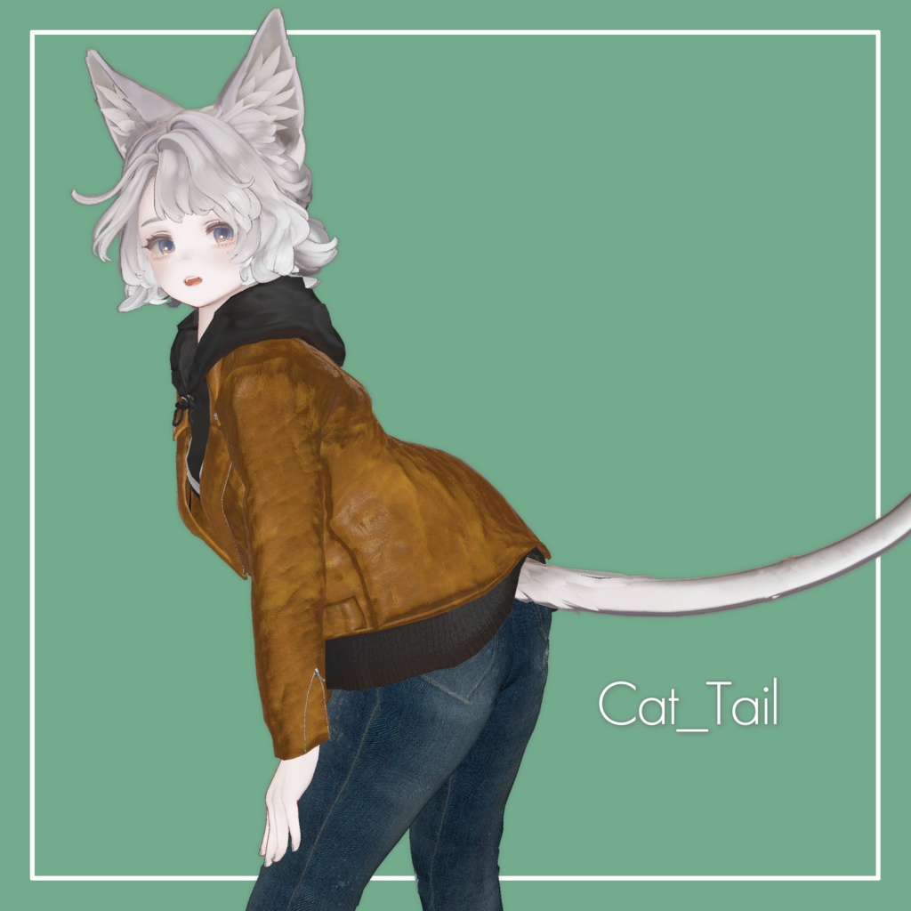 【VRChat】Marycia専用 Riders Jacket(MA対応)