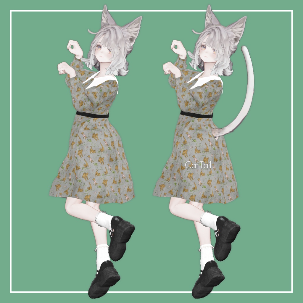 【VRChat】Marycia専用 Simple Onepiece(MA対応)