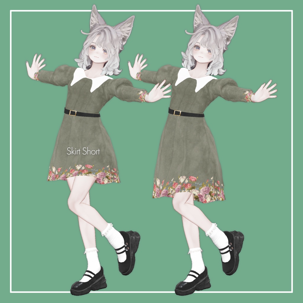 【VRChat】Marycia専用 Simple Onepiece(MA対応)