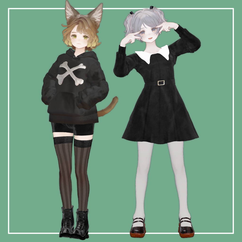 【VRChat】Marycia専用 タイツ(MA対応)