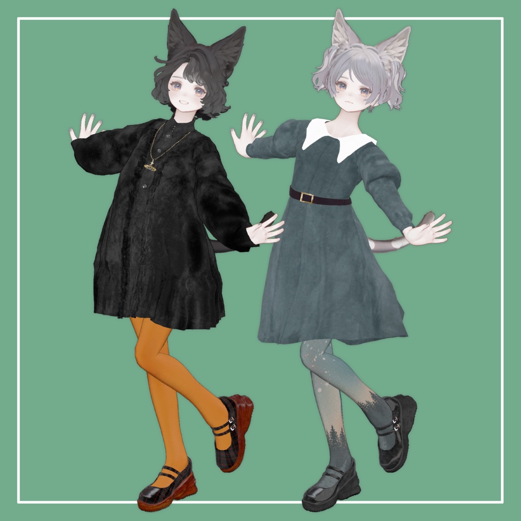 【VRChat】Marycia専用 タイツ(MA対応)