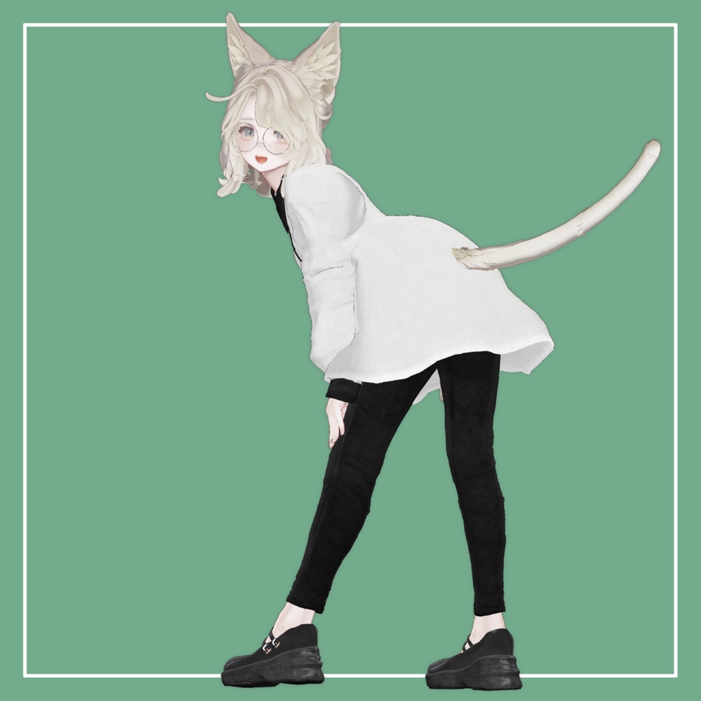 【VRChat】Marycia専用 Big Shirt(MA対応)