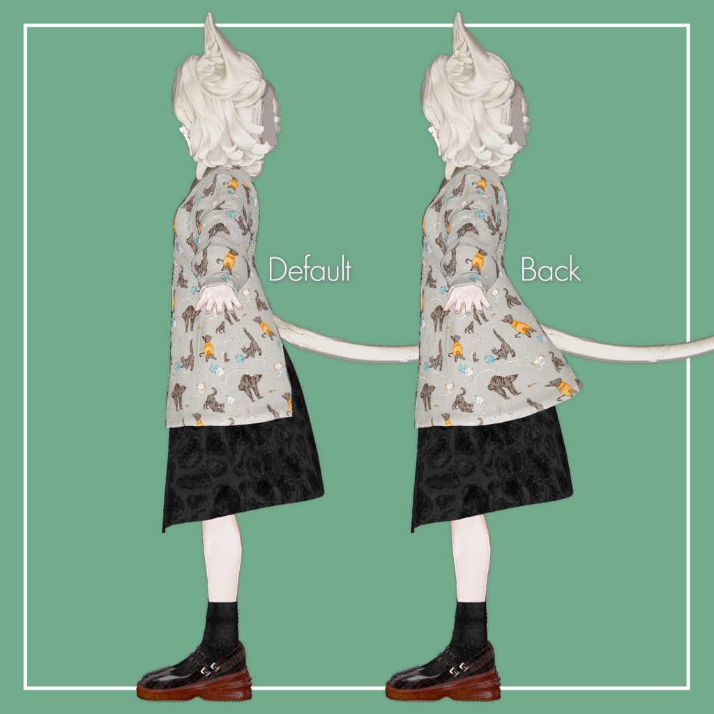 【VRChat】Marycia専用 Big Shirt(MA対応)