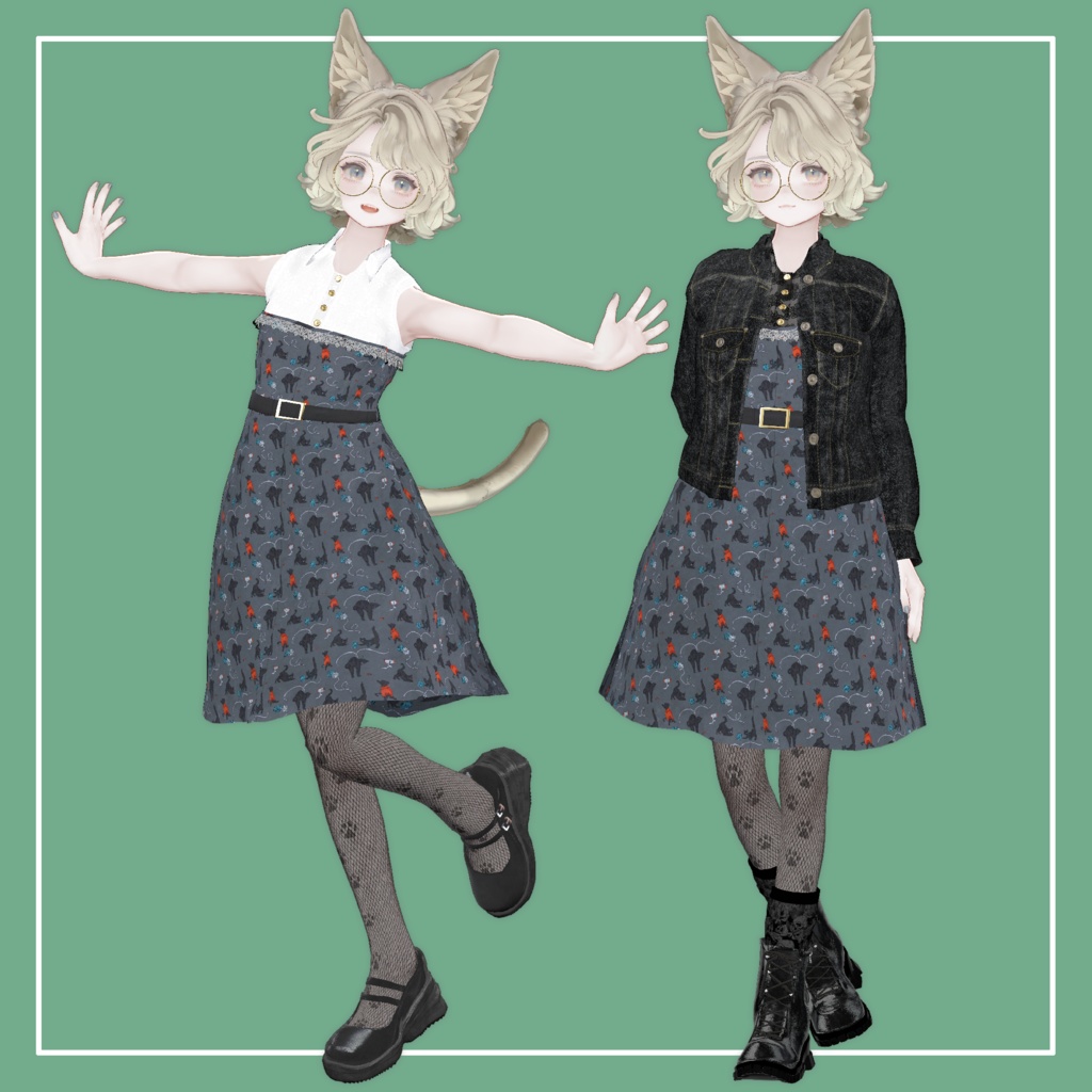 【VRChat】Marycia専用 Seer Onepiece(MA対応)