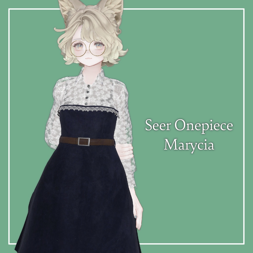 【VRChat】Marycia専用 Seer Onepiece（MA対応）