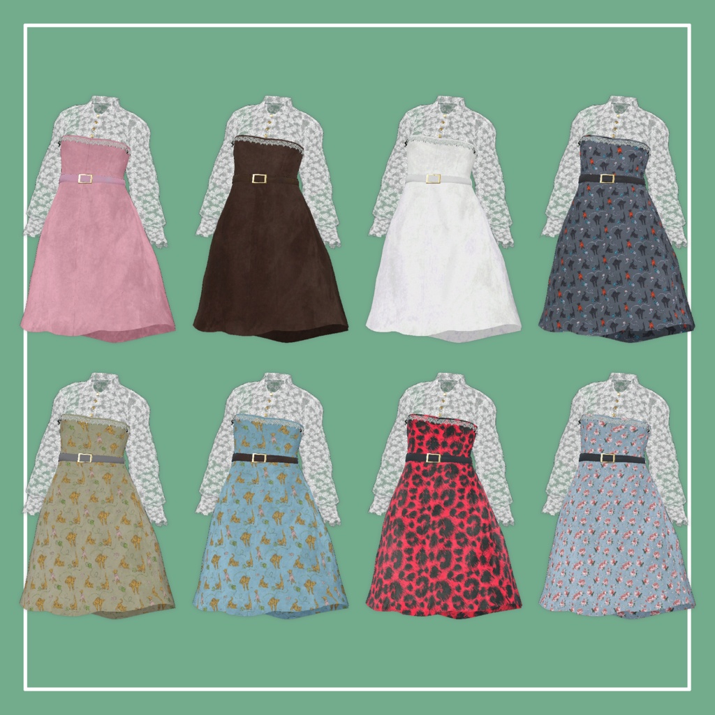 【VRChat】Marycia専用 Seer Onepiece(MA対応)