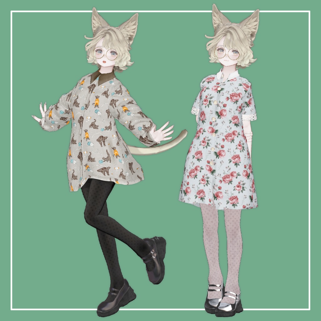 【VRChat】Marycia専用 ストッキング(MA対応)