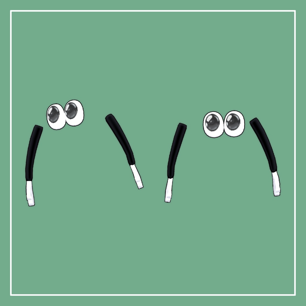 【VRChat】Marycia専用 変なくつ下(パーツのみデータ有り)(MA対応)