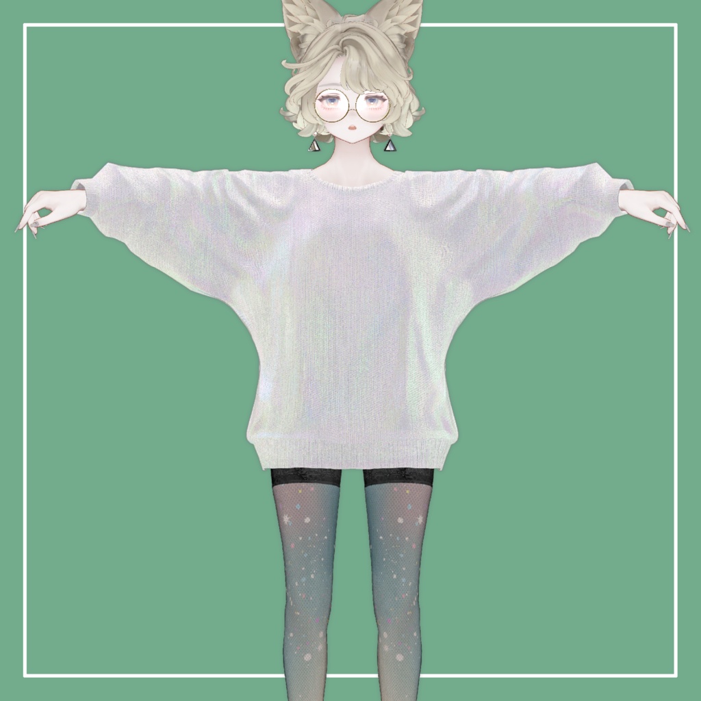 【VRChat】Marycia専用 ビッグシルエット(MA対応)