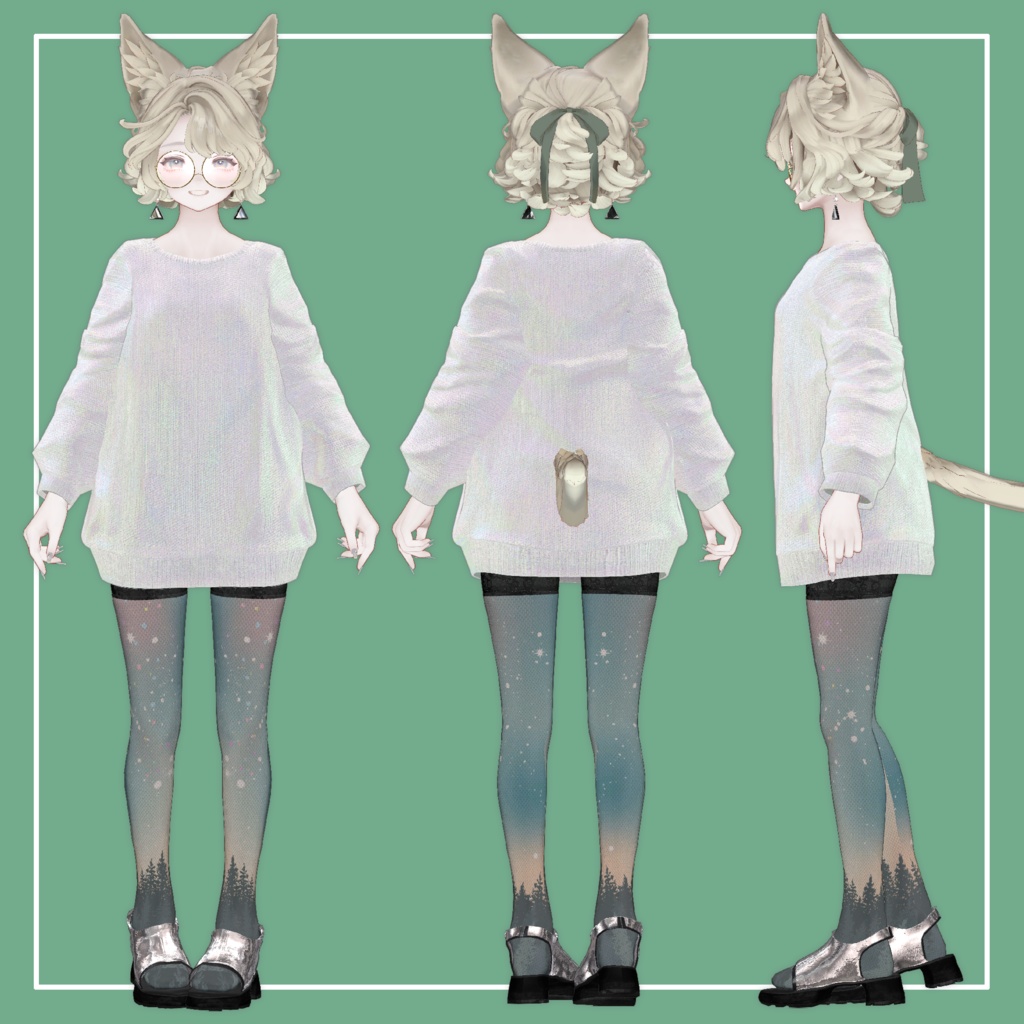 【VRChat】Marycia専用 ビッグシルエット(MA対応)