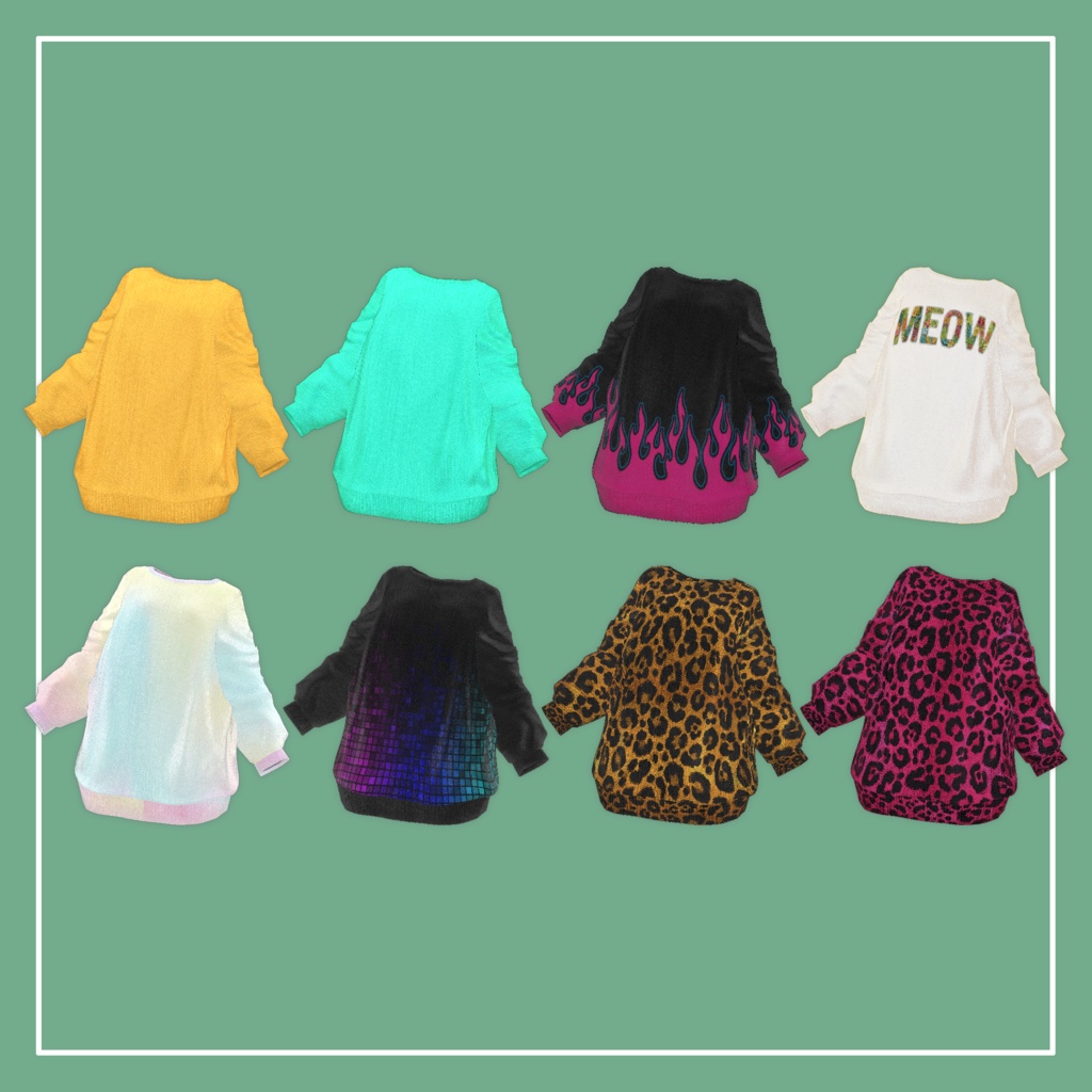 【VRChat】Marycia専用 ビッグシルエット(MA対応)