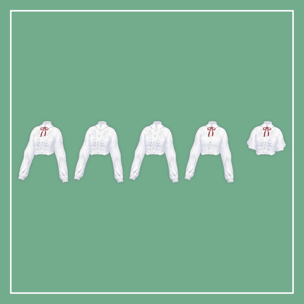 【VRChat】森羅専用 シンプル制服(MA対応)