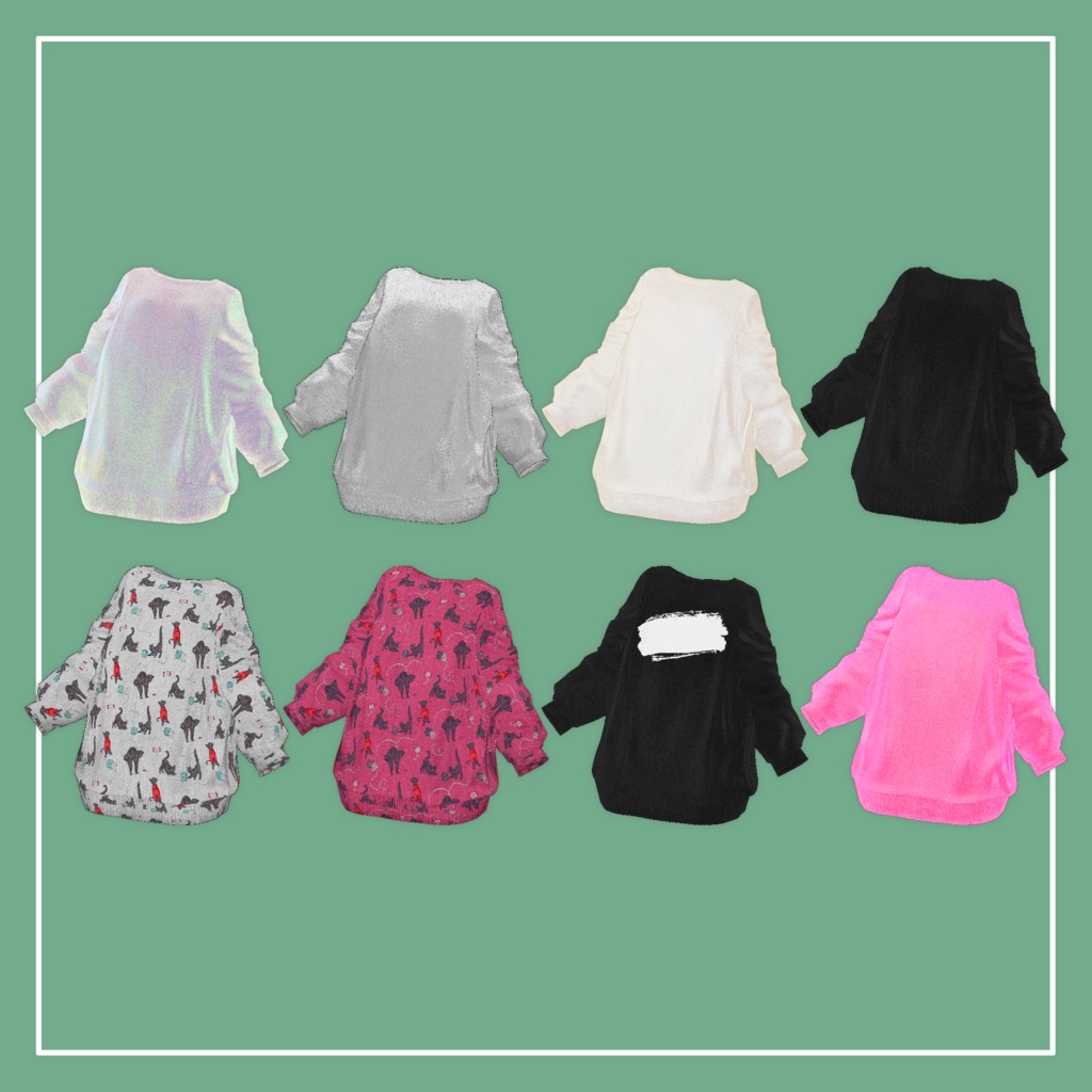 【VRChat】Lapwing専用 ビッグシルエット(MA対応)