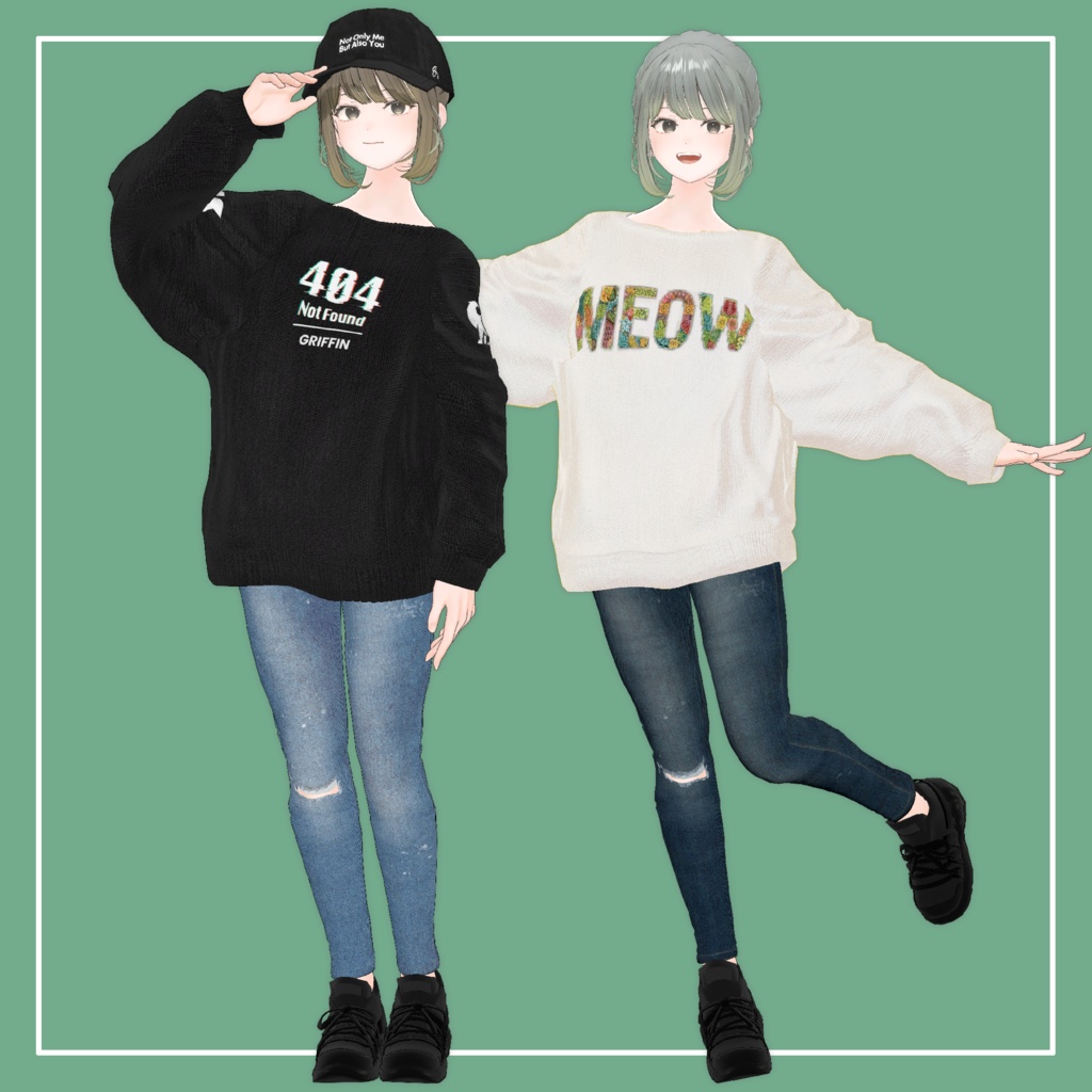 【VRChat】Lowtus専用 ビッグシルエット(MA対応)