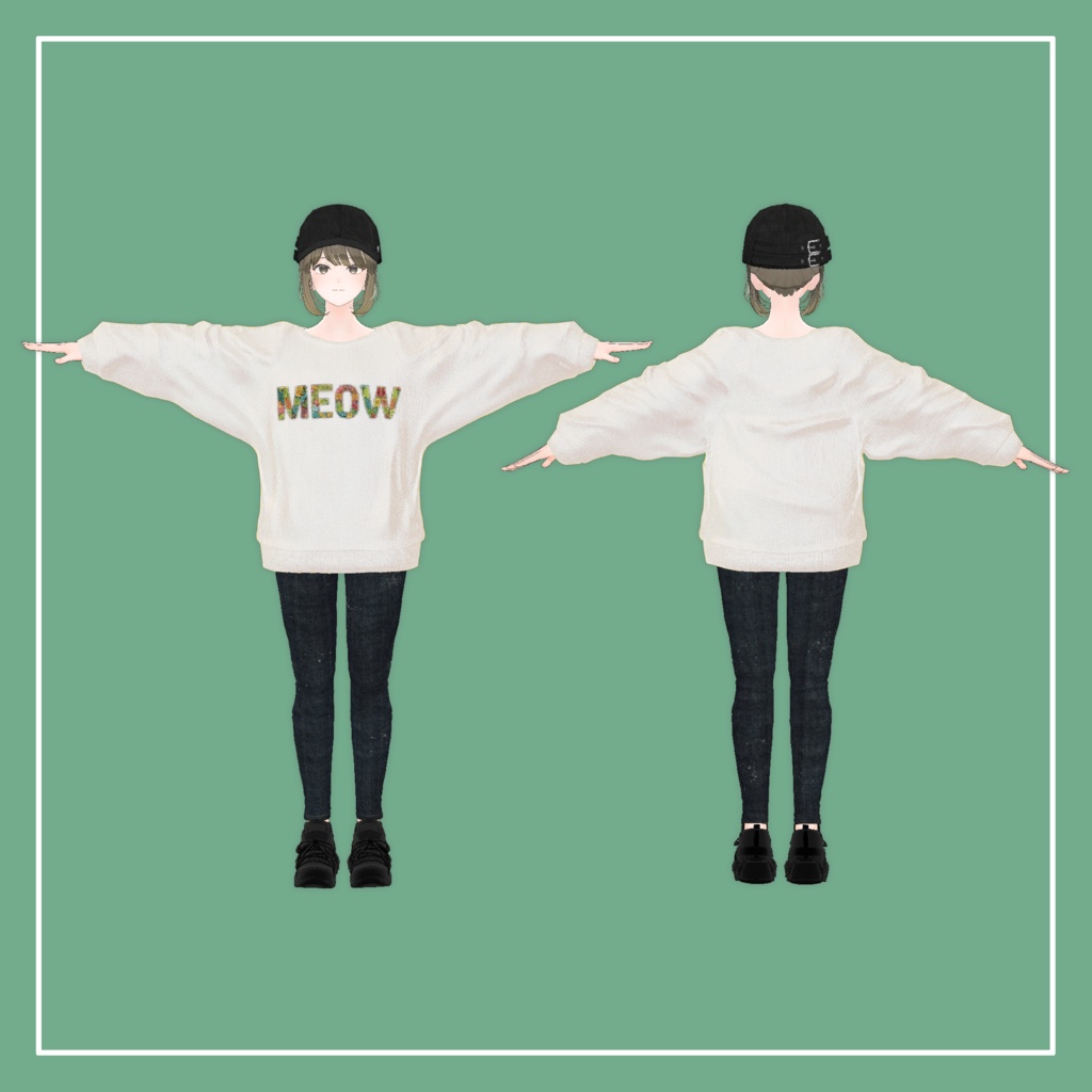 【VRChat】Lowtus専用 ビッグシルエット(MA対応)