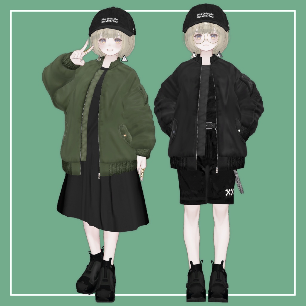 【VRChat】Marycia専用 MA-1(MA対応)