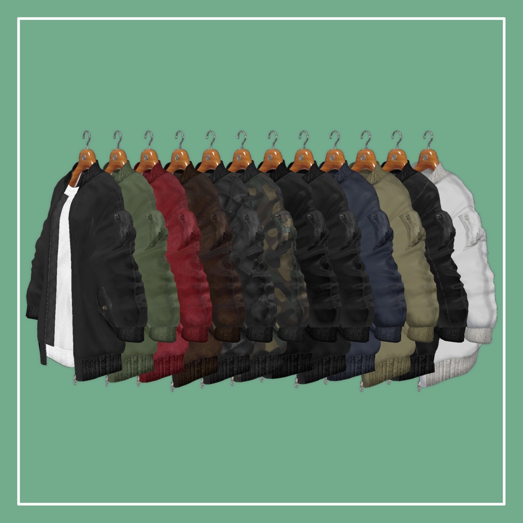 【VRChat】Marycia専用 MA-1(MA対応)