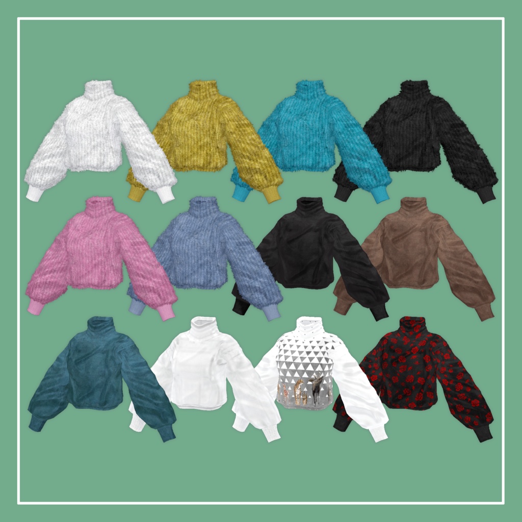 【VRChat】Marycia専用 Airy LongSkirt(MA対応)