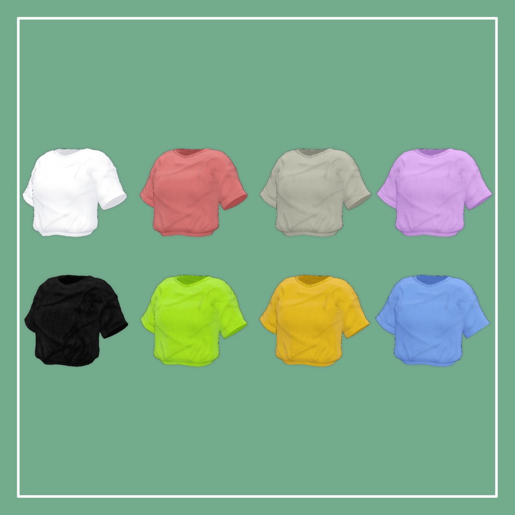 【VRChat】Marycia専用 Airy LongSkirt(MA対応)