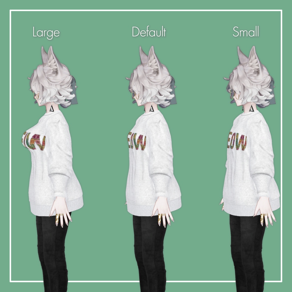 【VRChat】Marycia専用 DolmanSleeve(MA対応)