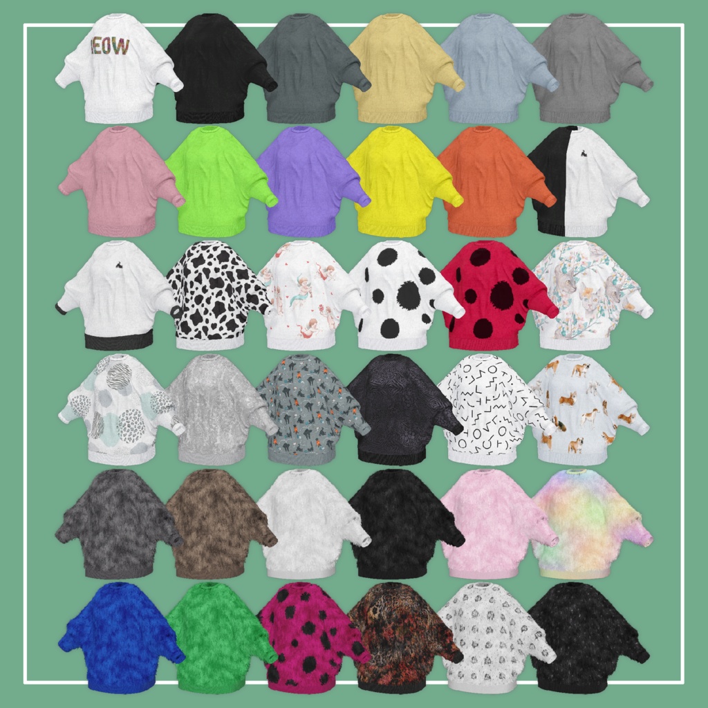 【VRChat】Marycia専用 DolmanSleeve(MA対応)