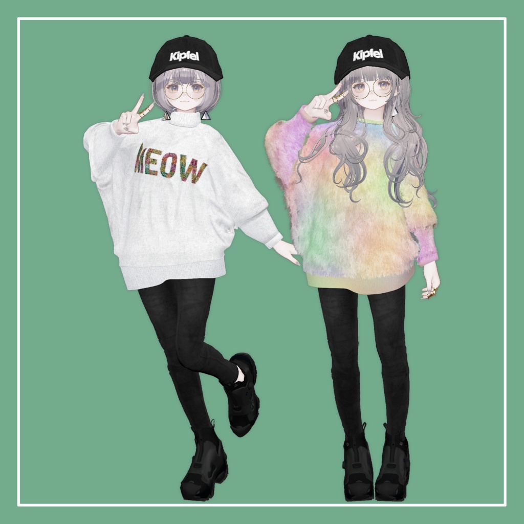 【VRChat】Marycia専用 DolmanSleeve(MA対応)