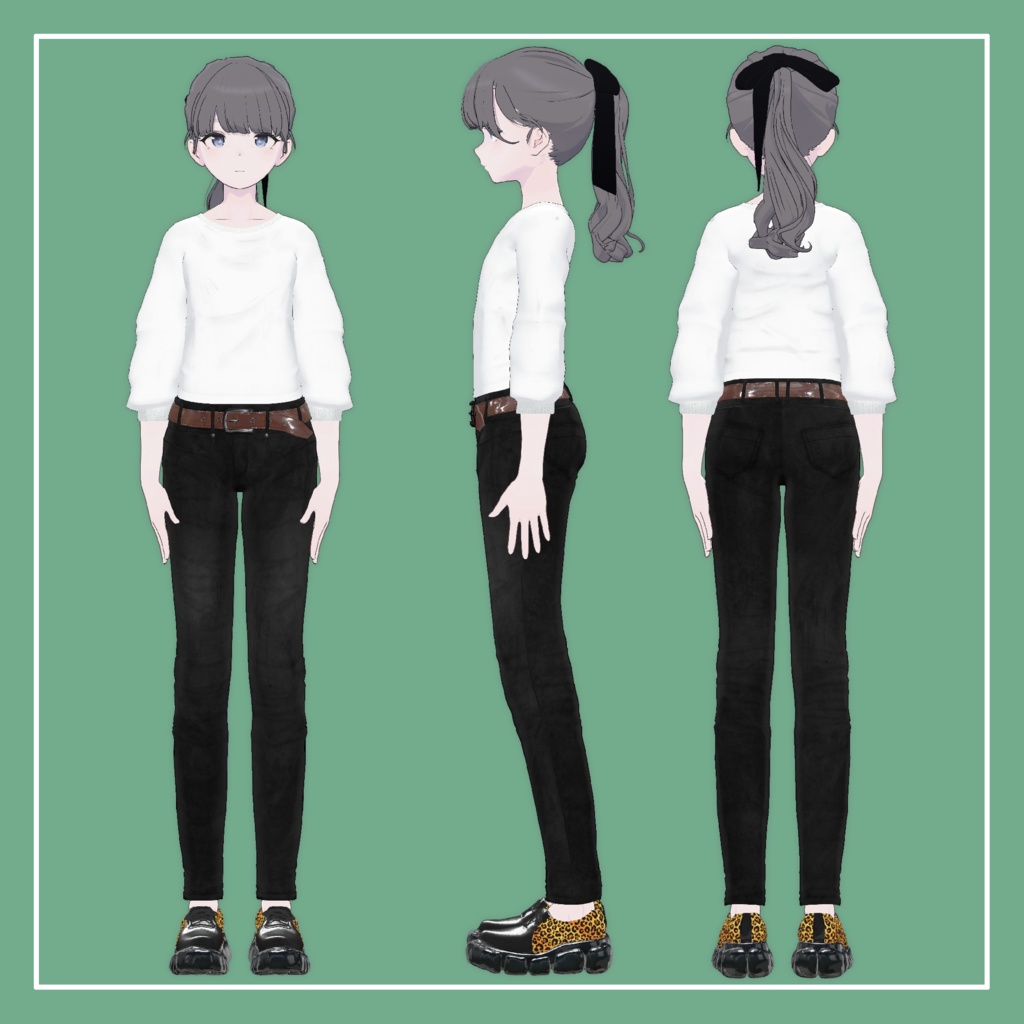 【VRChat】Lapwing専用 Skinny(MA対応)