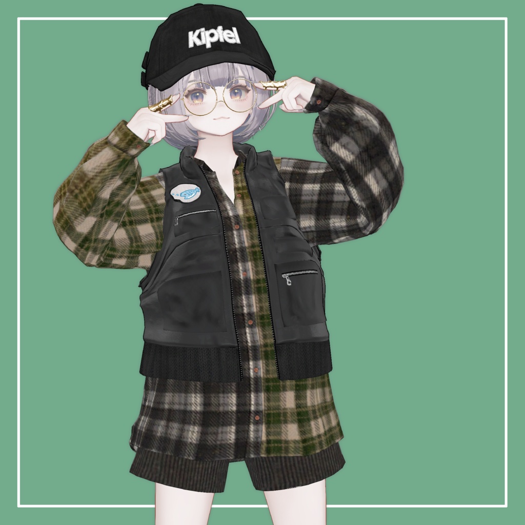 【VRChat】Marycia & Kipfel Fisherman's Set(MA対応)