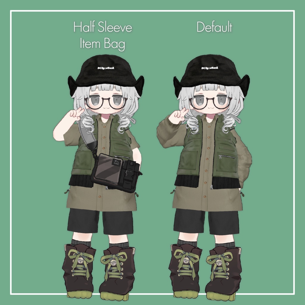 【VRChat】Marycia & Kipfel Fisherman's Set(MA対応)