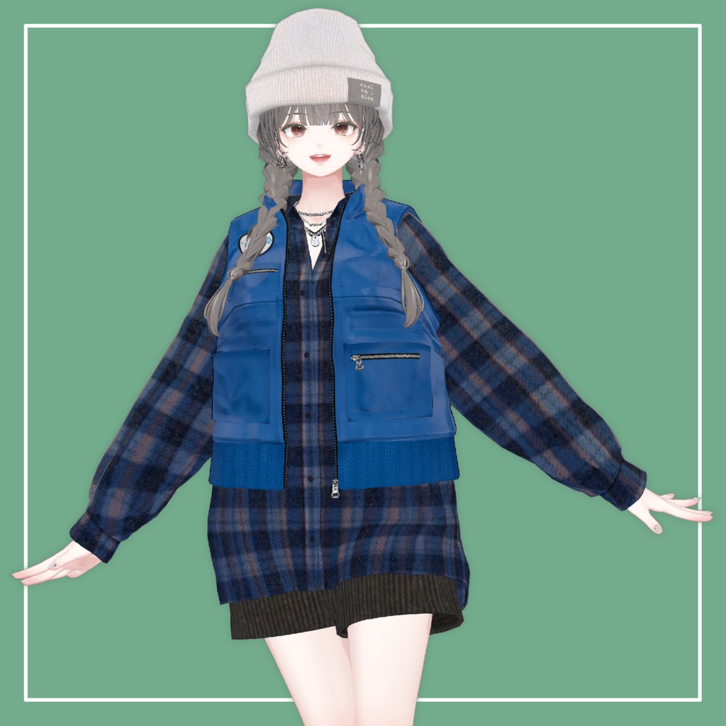 【VRChat】森羅専用 Fisherman's Set(MA対応)