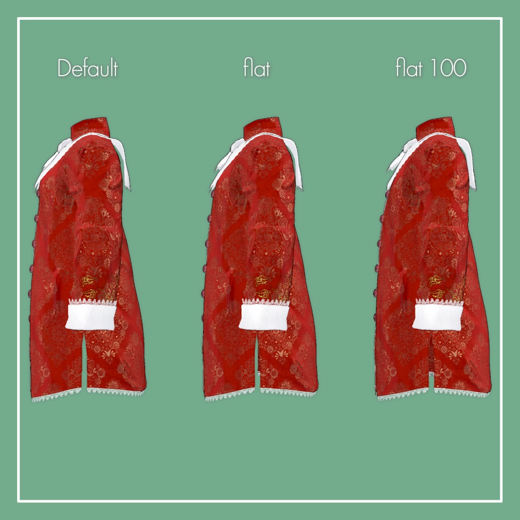 【VRChat】Lowtus専用 China Onepiece(MA対応)