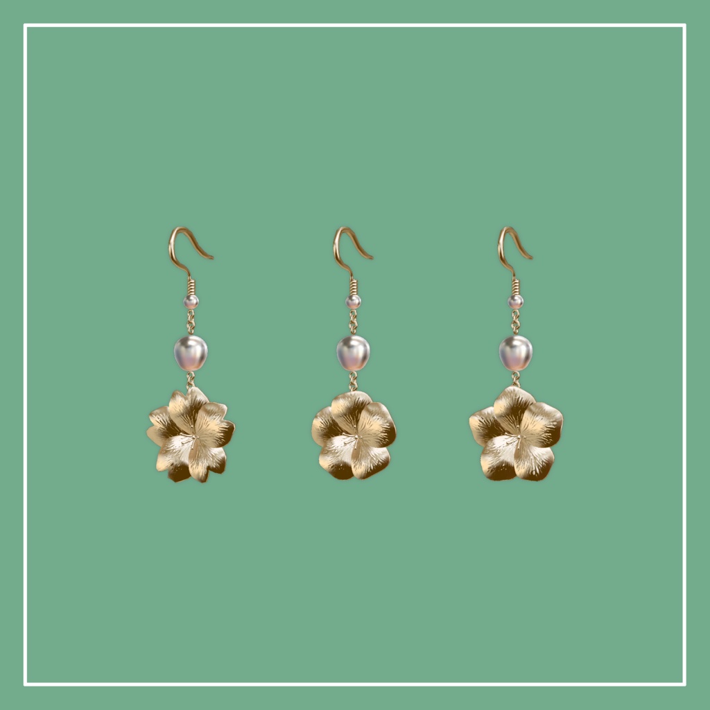 【期間限定無料】Flower motif Pierce