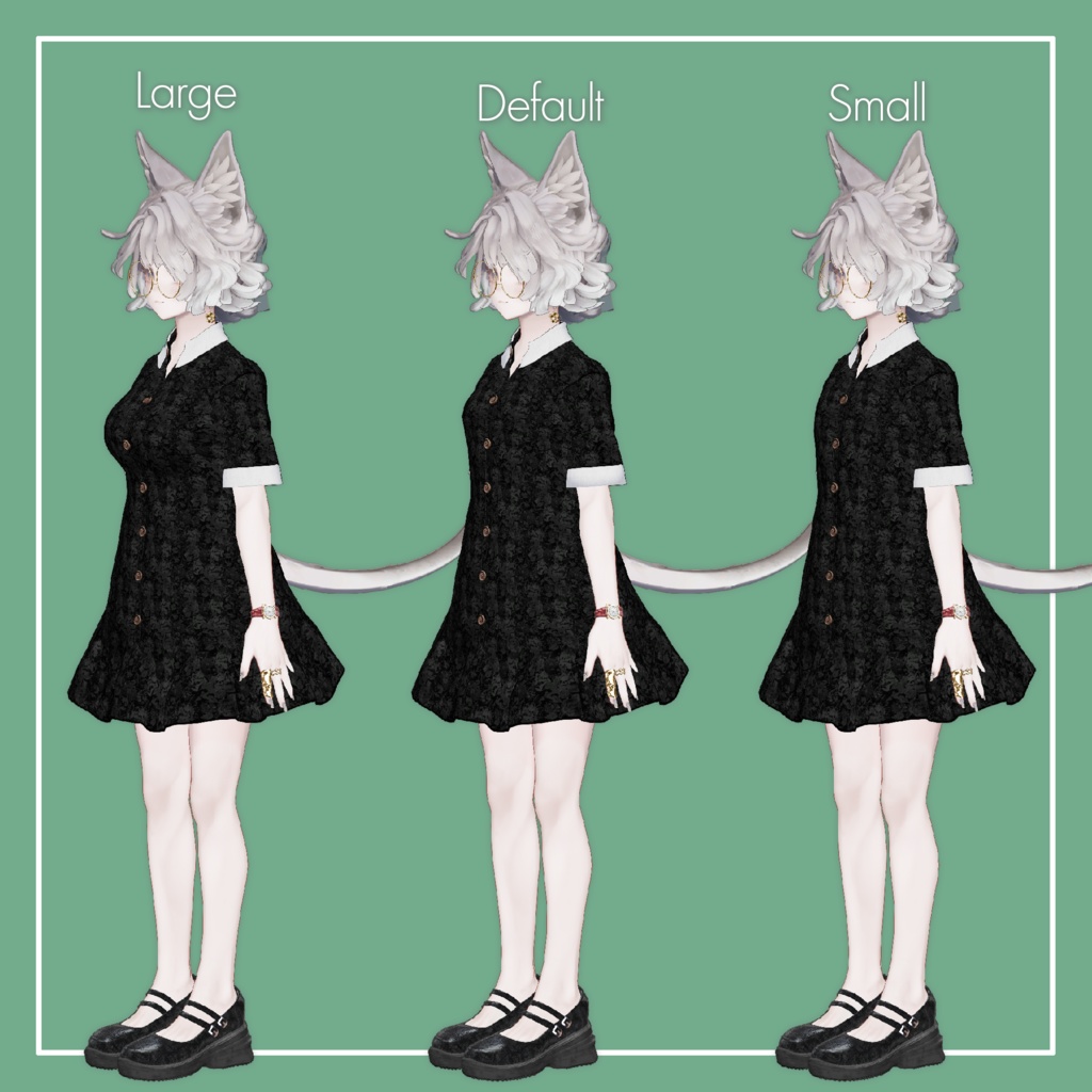 【VRChat】Marycia専用 Mini Onepiece(MA対応)