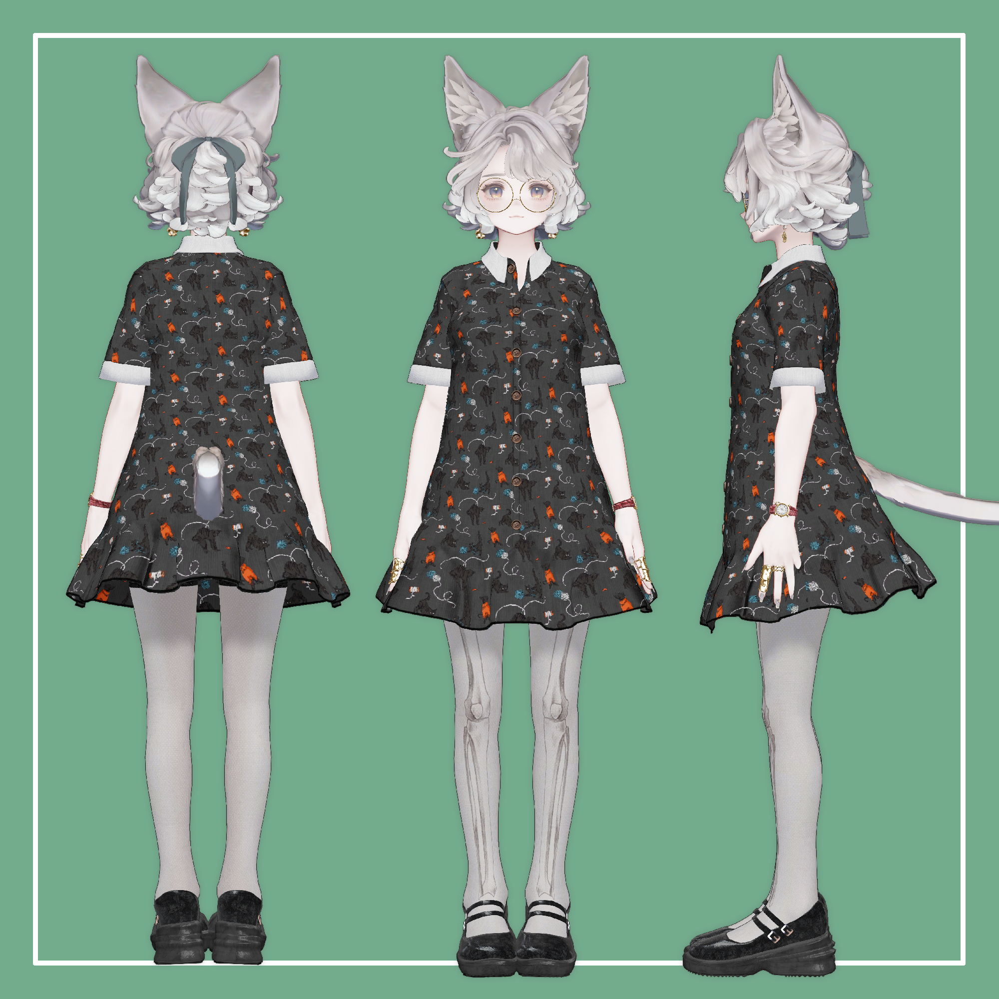 Mini Vrchat 【VRChat】Marycia専用 Mini Onepiece(MA対応) - えれさとのお店 - BOOTH