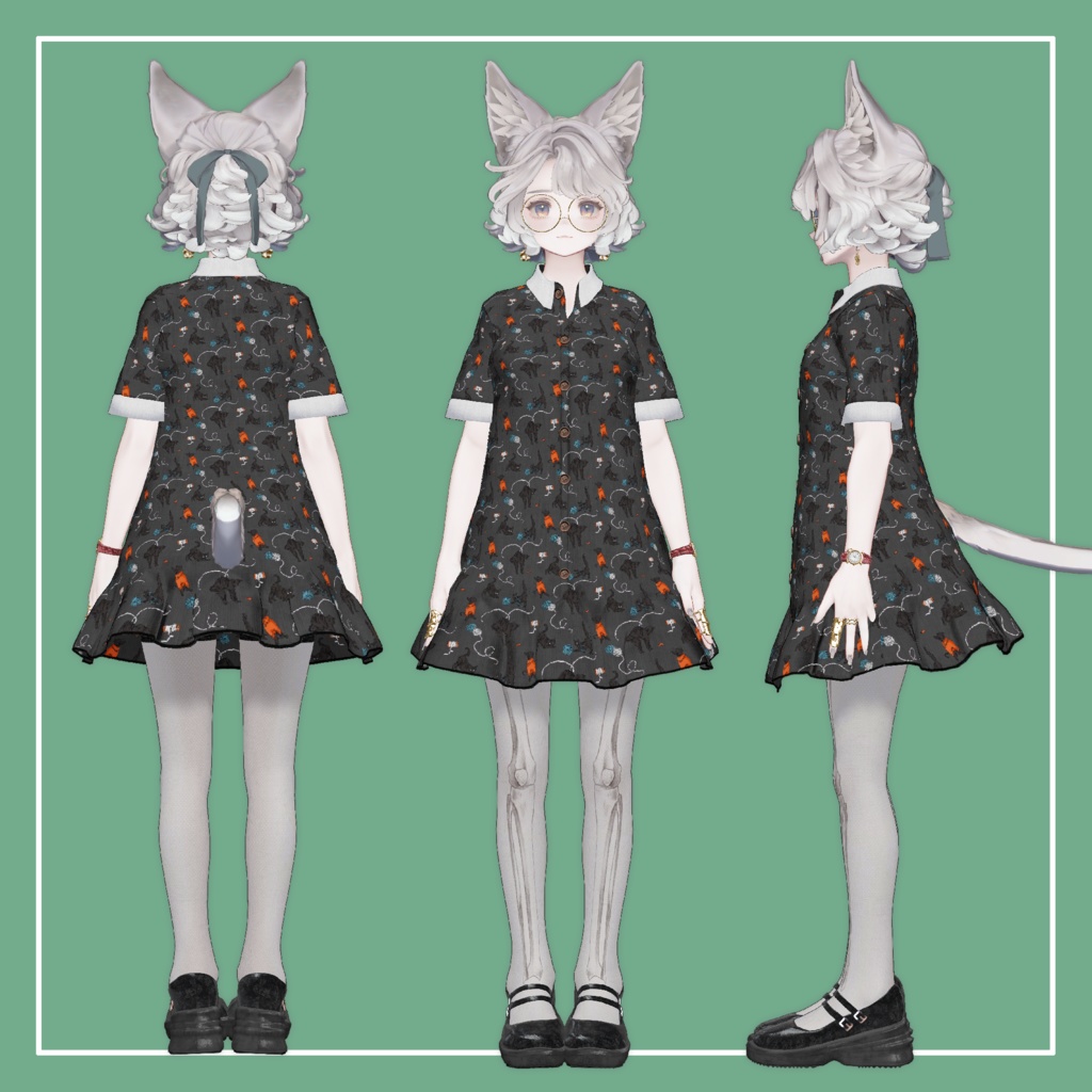 【VRChat】Marycia専用 Mini Onepiece(MA対応)