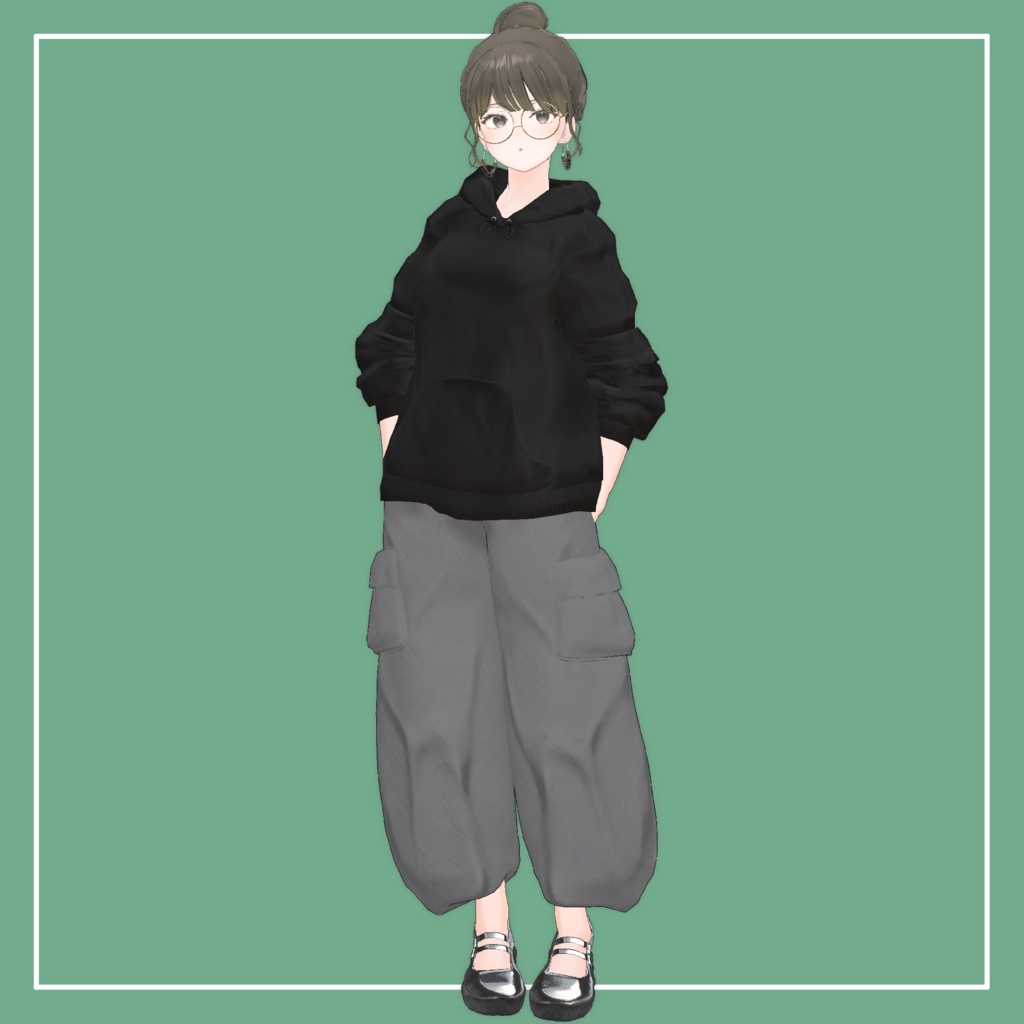 【VRChat】Lowtus専用 Hoodie(MA対応)