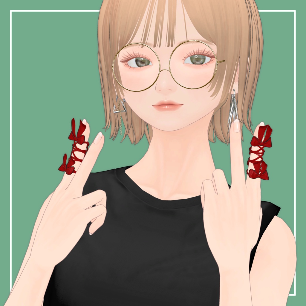 【VRChat】汎用 RibbonRing