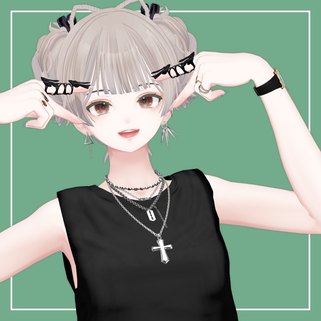 【VRChat】汎用 RibbonRing