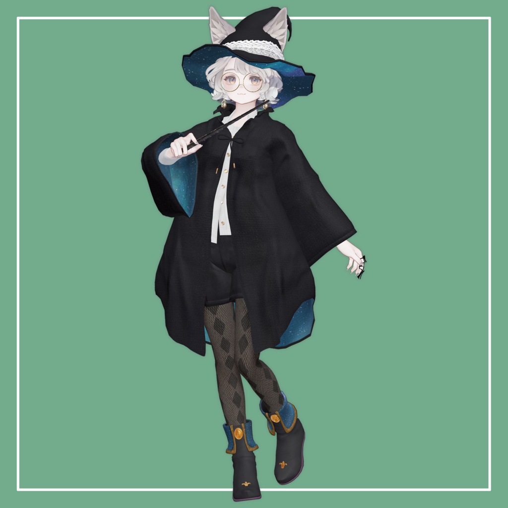 【VRChat】Marycia専用 Witch Costume(MA対応)