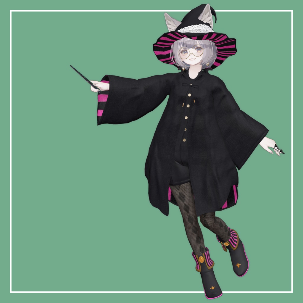 【VRChat】Marycia専用 Witch Costume(MA対応)