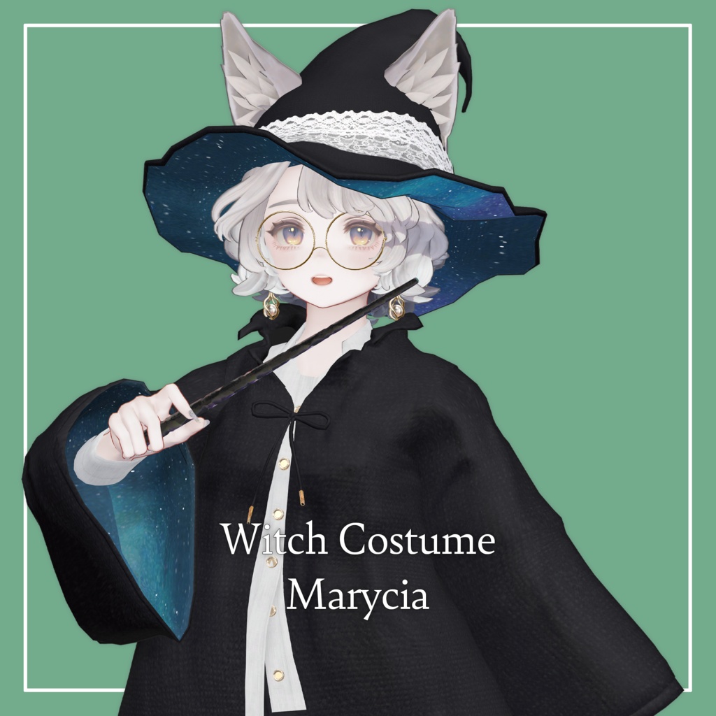 【VRChat】Marycia専用 Witch Costume(MA対応)