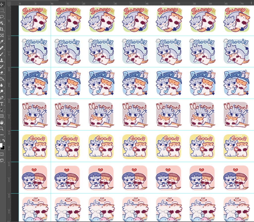 🌴🍯ミニシールセット