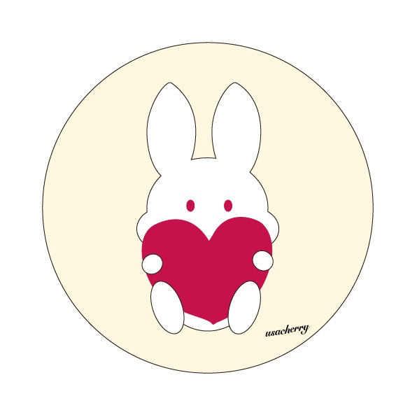 LOVEうさぎ♡SNS用アイコン