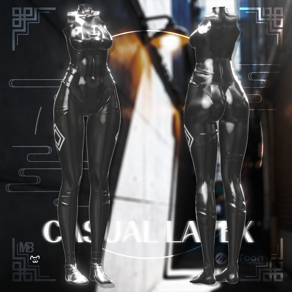 ● 『VRC衣装』 Casual_Latex ●